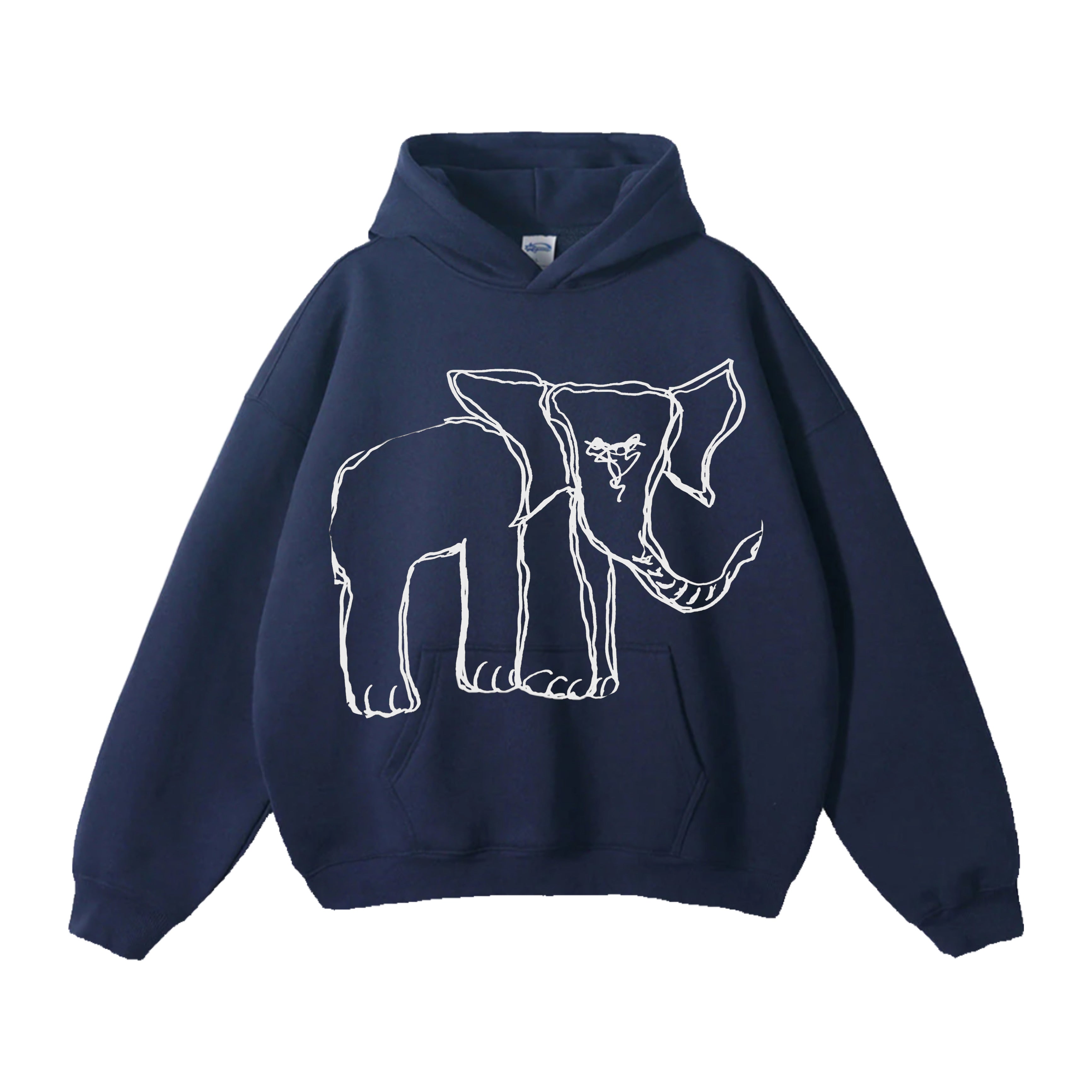 “GB” ELEPHANT HOODIE