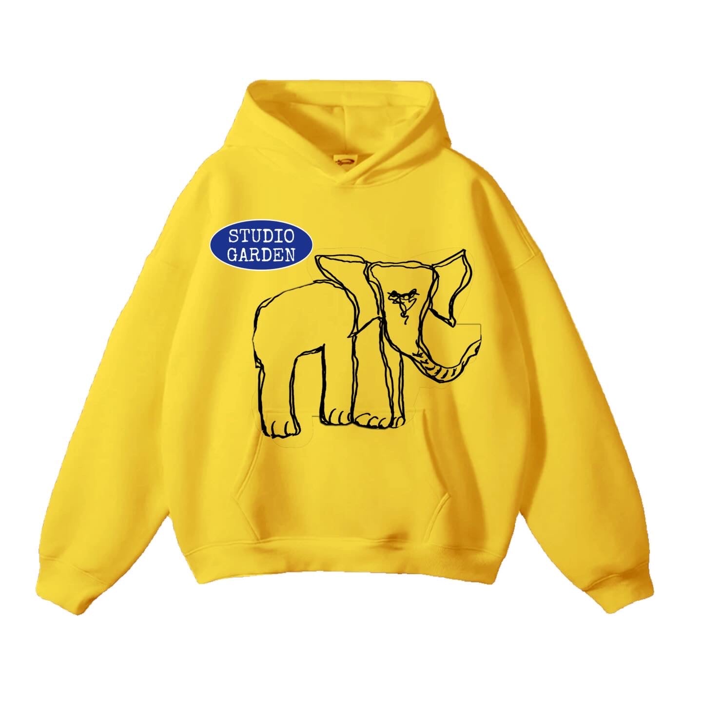 “BANANA” ELEPHANT HOODIE